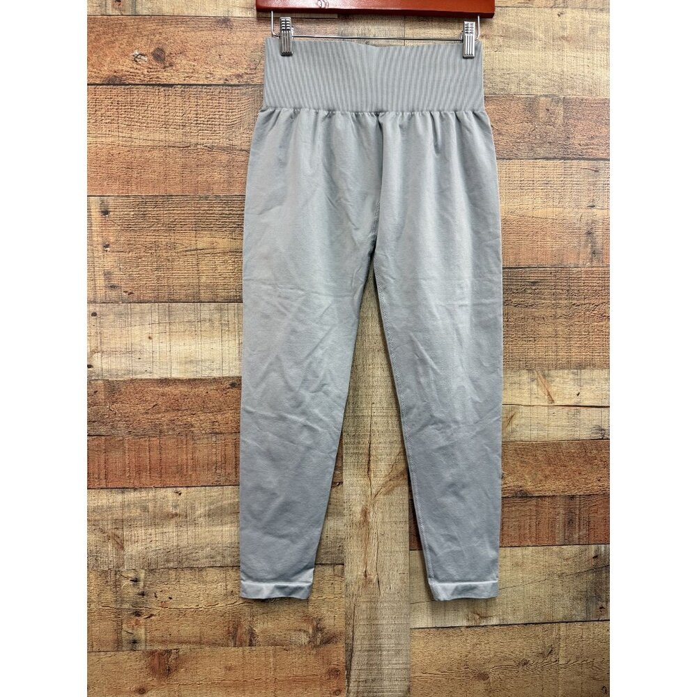 NVGTN Seamless Gray Cropped Leggings Large